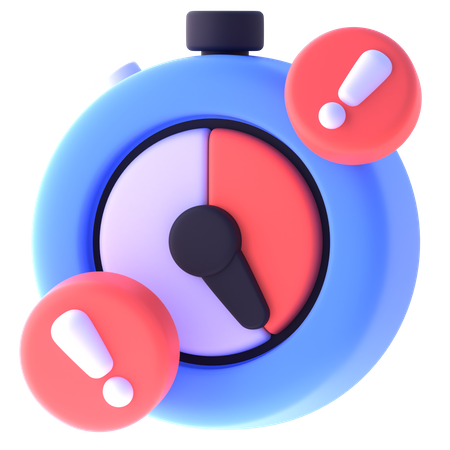 Time Alert  3D Icon