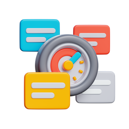 時間ブロック  3D Icon