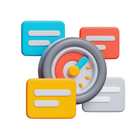 Time Blocking  3D Icon