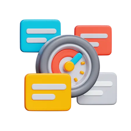 Time Blocking  3D Icon