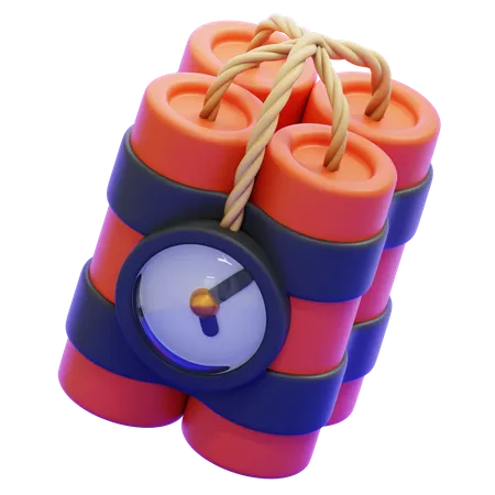 TIME BOMB  3D Icon