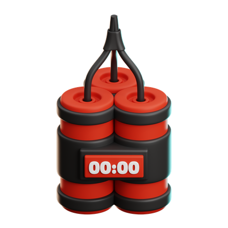 Time Bomb  3D Icon
