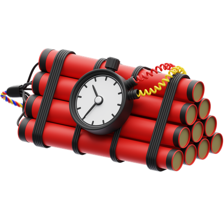 Time Bomb  3D Icon
