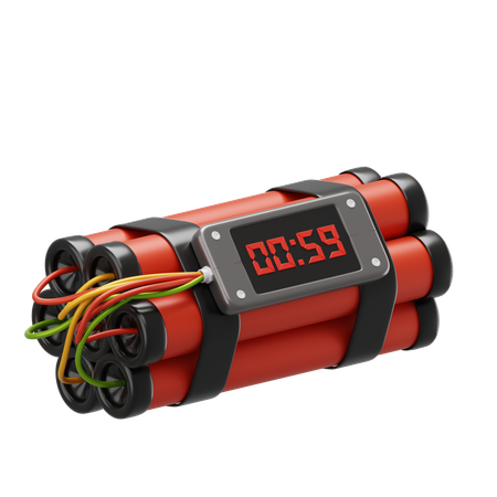 Time Bomb  3D Icon