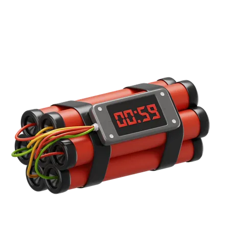 Time Bomb  3D Icon
