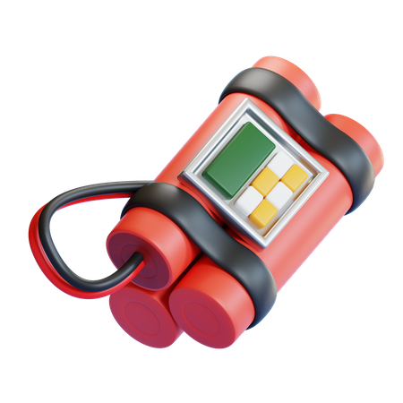 TIME BOMB  3D Icon