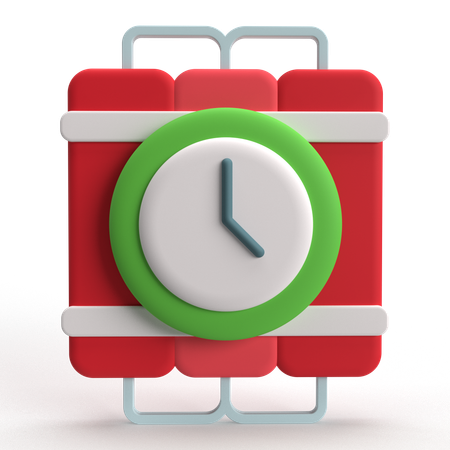 Time Bomb  3D Icon