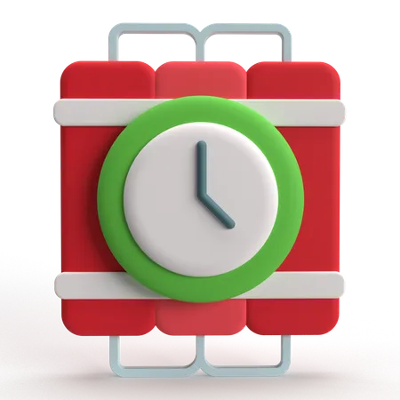 Time Bomb  3D Icon
