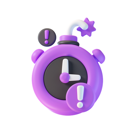 Time Bomb  3D Icon