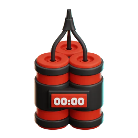 Time Bomb  3D Icon