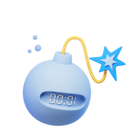 Time Bomb  3D Icon