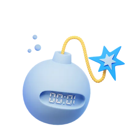 Time Bomb  3D Icon