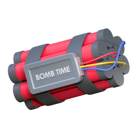 Time Bomb  3D Icon