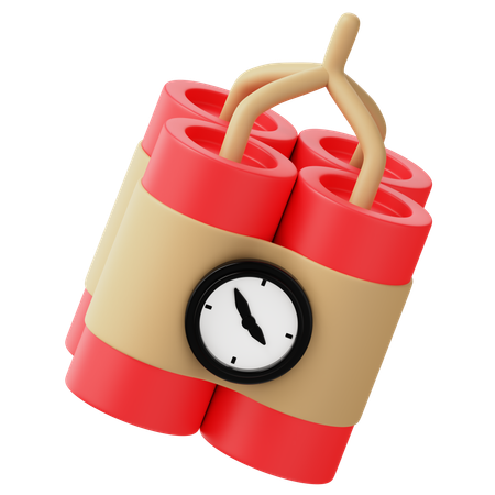 Time Bomb  3D Icon