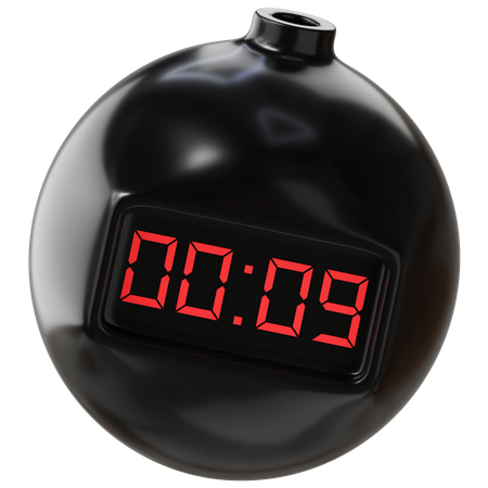 Time Bomb  3D Icon