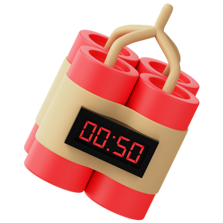 Time Bomb  3D Icon