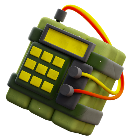 Time Bomb  3D Icon