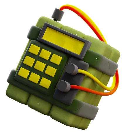 Time Bomb  3D Icon