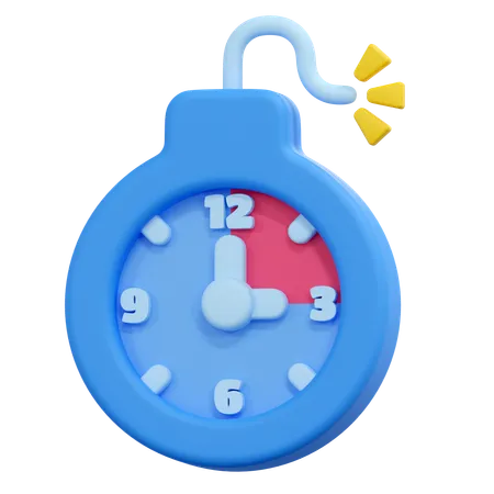 Time bomb  3D Icon