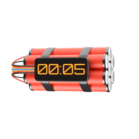 Time Bomb  3D Icon
