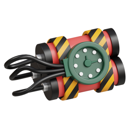 Time Bomb  3D Icon