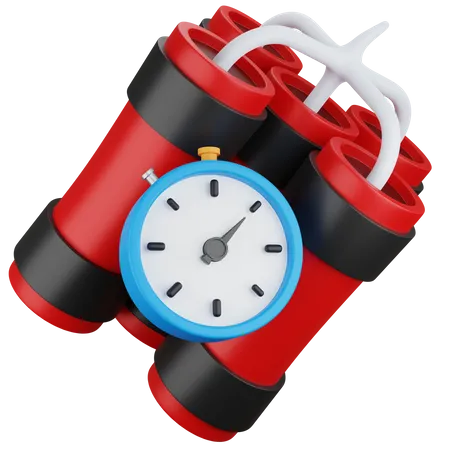 Time Bomb  3D Icon