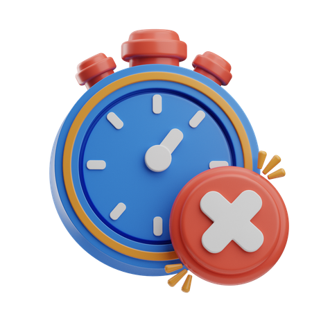 Time closed  3D Icon