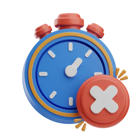 Time closed  3D Icon