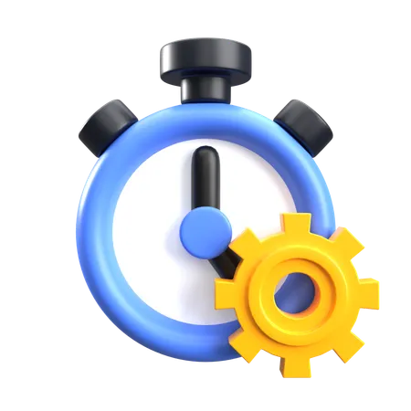 Time Control  3D Icon