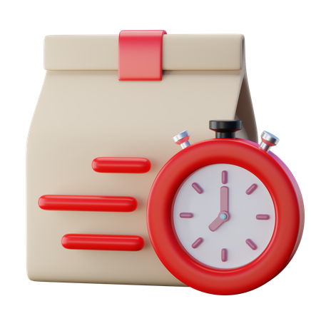 Time Estimation  3D Icon