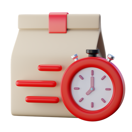 Time Estimation  3D Icon