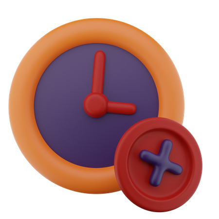 Time Expired  3D Icon