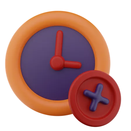 Time Expired  3D Icon
