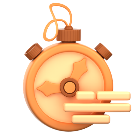 Time Flow  3D Icon