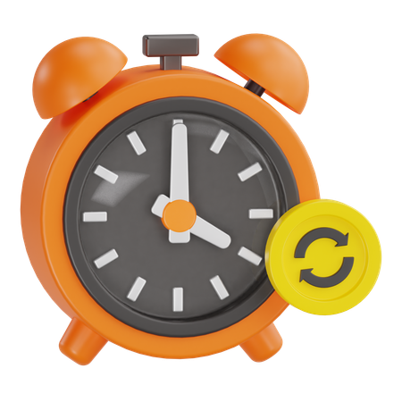 Time Flow  3D Icon