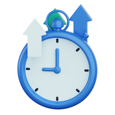 Time Flow  3D Icon