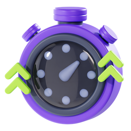 Time Flow  3D Icon