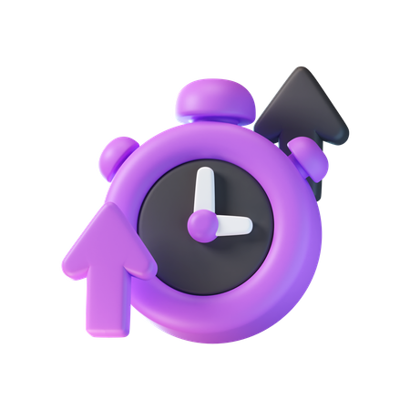 Time Flow  3D Icon