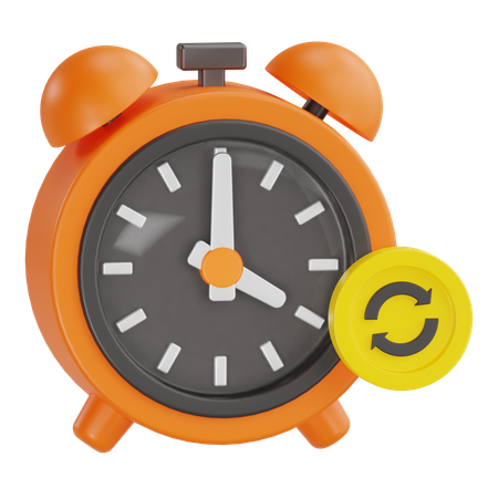 Time Flow  3D Icon