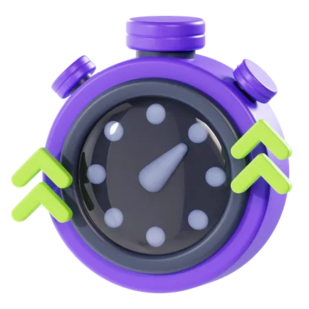 Time Flow  3D Icon