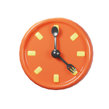 Time For Food  3D Icon