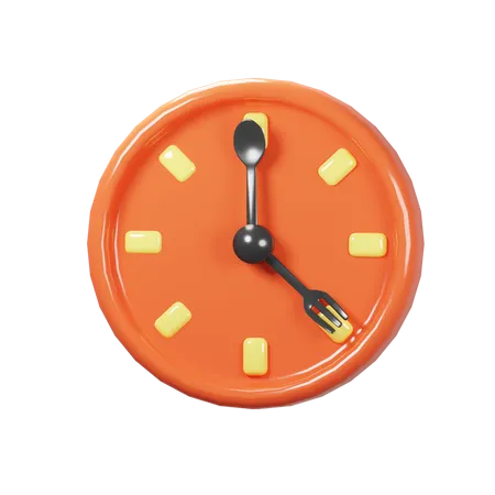 Time For Food 3D Icon