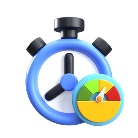 Time Gauge  3D Icon