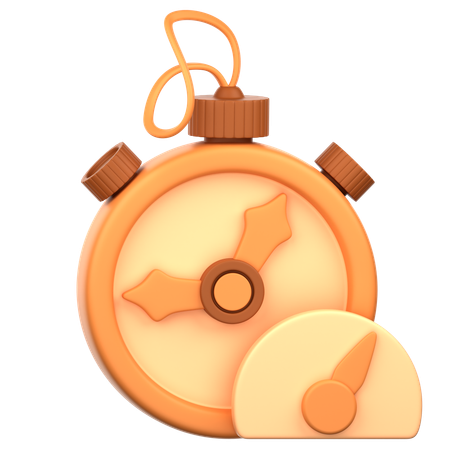 Time Gauge  3D Icon