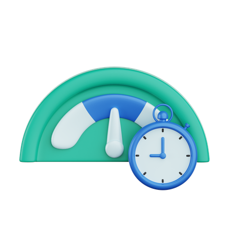 Time Gauge  3D Icon