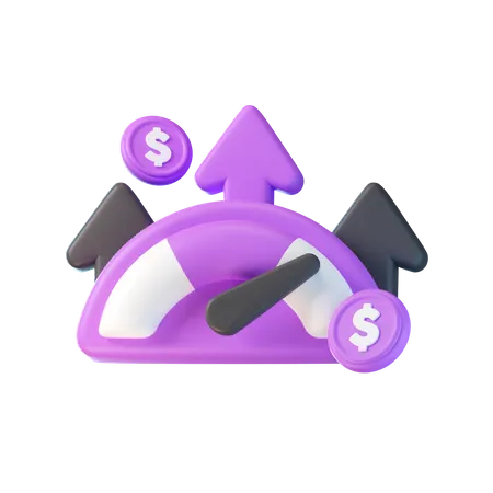 Time Gauge  3D Icon