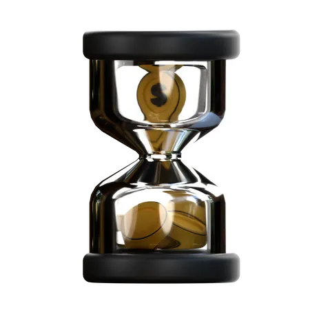 Time Is Money  3D Icon