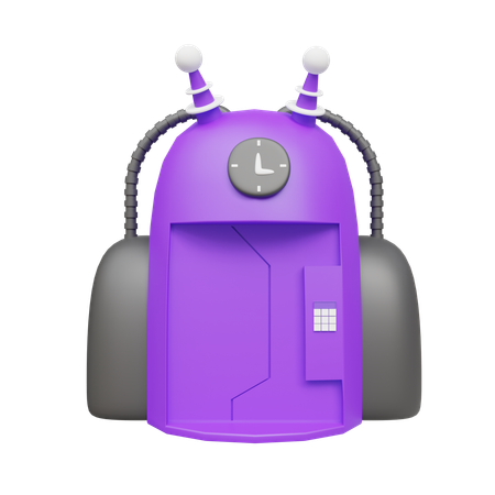 Time Machine  3D Icon