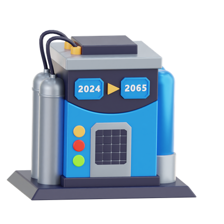 Time Machine  3D Icon