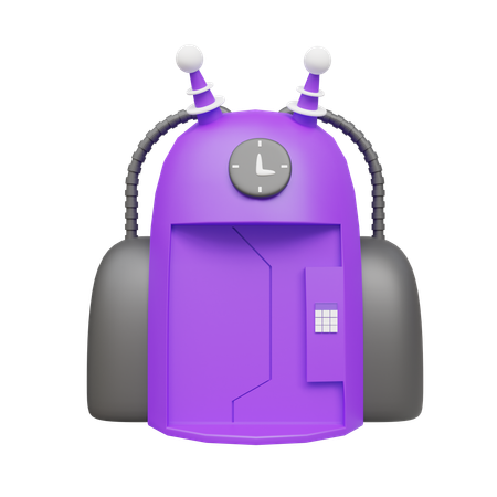 Time Machine  3D Icon